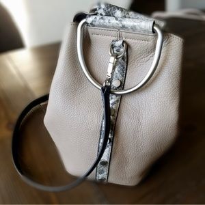 Sam Edelman “MADALYNN”  Leather Bucket Bag